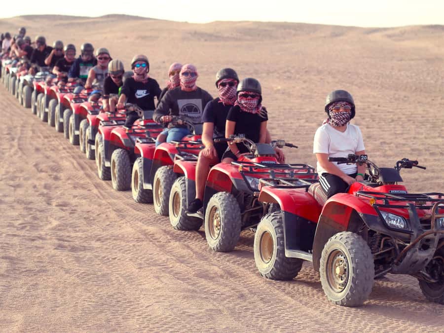 Hurghada: Quad Bike Tour of the Desert and Red Sea - Two hours across dunes and open desert