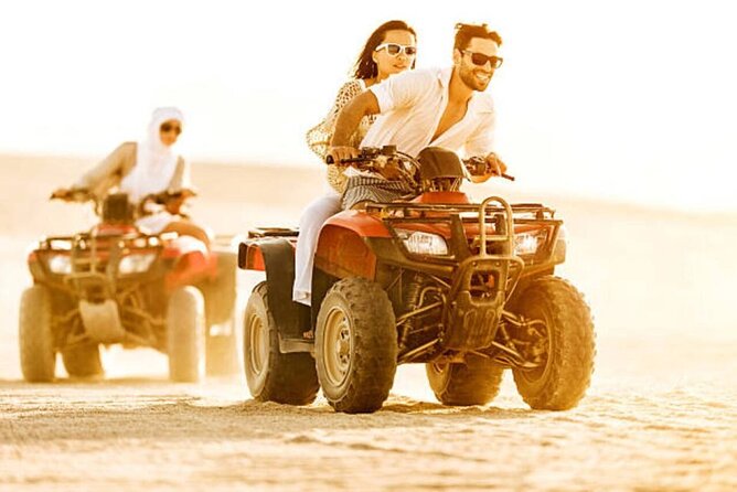 Hurghada: Quad, Jeep, Camel and Buggy Safari with BBQ Dinner - Hotel pickup and the ride into the Sahara