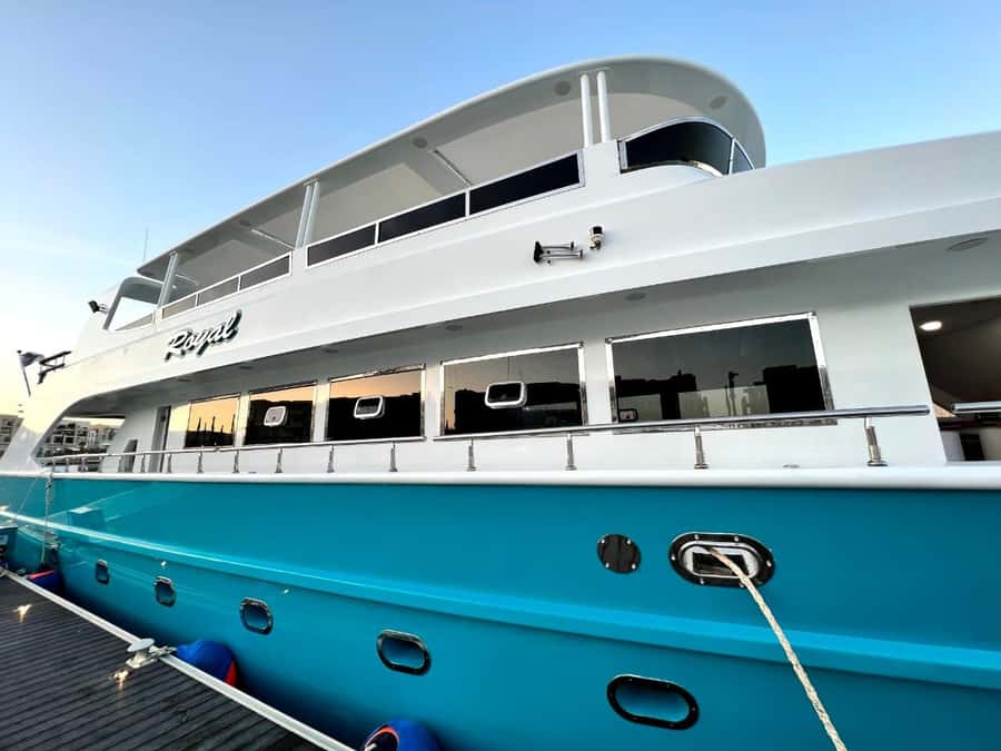 Hurghada: Royal Orange Bay with Massage, Snorkeling & Lunch - Buffet lunch with BBQ chicken, fish, salad, and fruit
