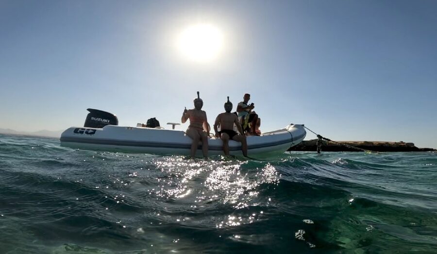 Hurghada: Safari ATV Quad & Speedboat to Orange bay island - The 8:00 AM pickup requires precision