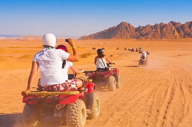 Hurghada Safari Trip Quad, Buggy, Jeep, Camel, Dinner, and Show - Camel riding, with modest expectations