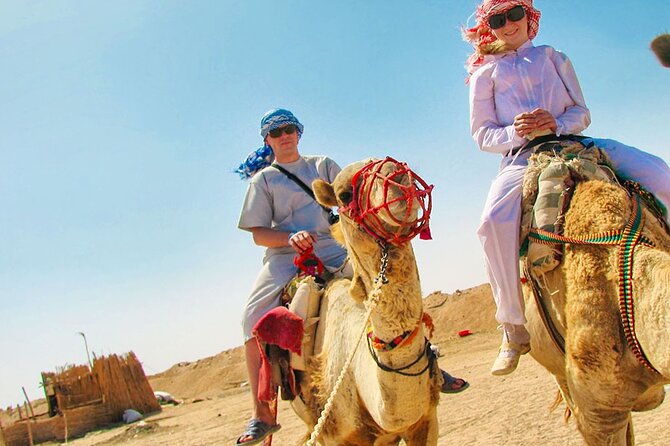 Hurghada Safari Trip Quad, Buggy, Jeep, Camel, Dinner, and Show - Dinner under the desert sky
