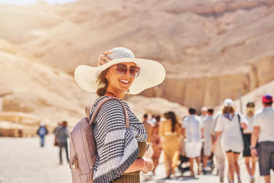 Hurghada: Small-Group Luxor Day Tour & Sunrise Balloon Ride - Karnak Temple after a full morning