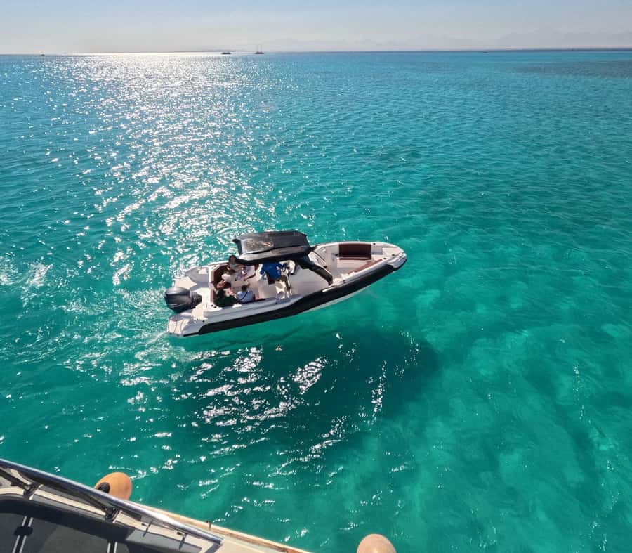Hurghada: Speedboat Dolphin Watching & Snorkeling with Lunch - The speedboat ride is part of the attraction