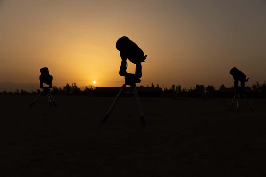 Hurghada: Star Stargazing Desert Adventure by Jeep & Dinner - Sunset from the high hill