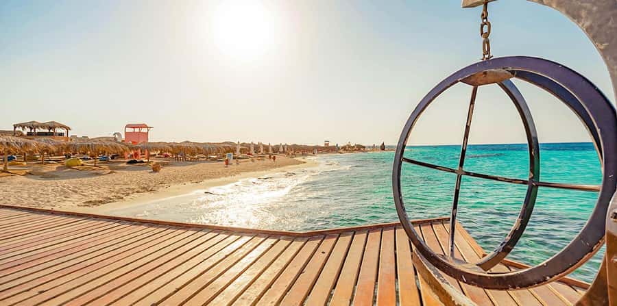 Hurghada: Sunset Hula Hula Island W/ Snorkeling & Lunch - The transfer from Red Sea resorts