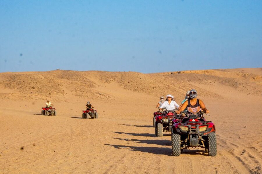 Hurghada: Sunset Quad Bike, Camel w/ Opt Stargazing and BBQ - Sunrise and other versions of the trip