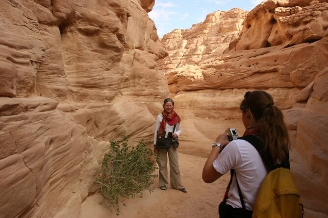 Jeep Safari To Canyon Salama And Dahab Tour From Sharm El Sheikh - Walking through Canyon Salama
