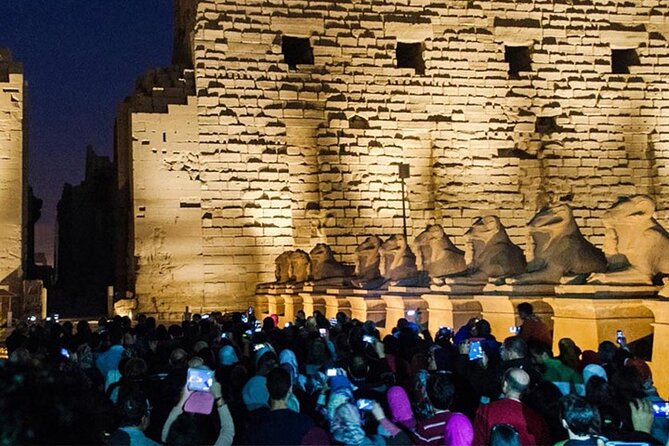 Karnak Sound and Light Show with Private Transport - The Great Court and the pharaohs’ story