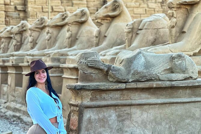 Luxor Day Tour: Kings Valley & Karnak & Luxor & Hatshepsut Temple - Hatshepsut’s temple beneath the cliffs