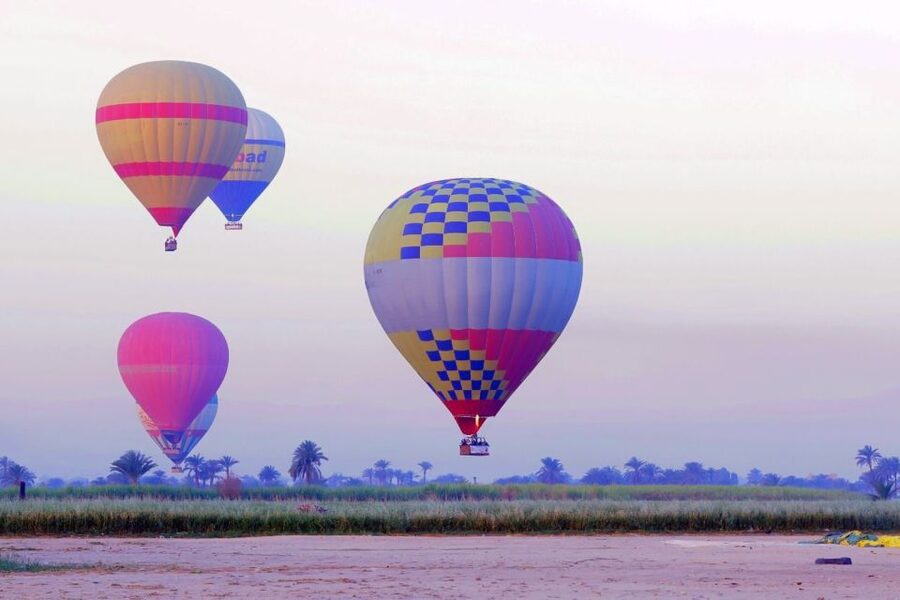 Luxor: Deluxe Sunrise Hot Air Balloon - What the 45-minute flight feels like