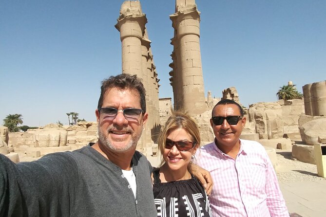 Luxor East and West Bank Valley of the kings, Hatshepsut ,Luxor & Karnak Temples - Colossi of Memnon: a quick stop with a big view