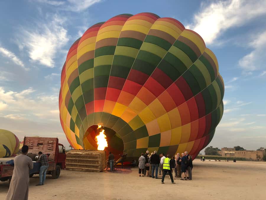Luxor: Hot Air Balloon Ride Over Temple of Hatshepsut - Flight time, height, and the question of value