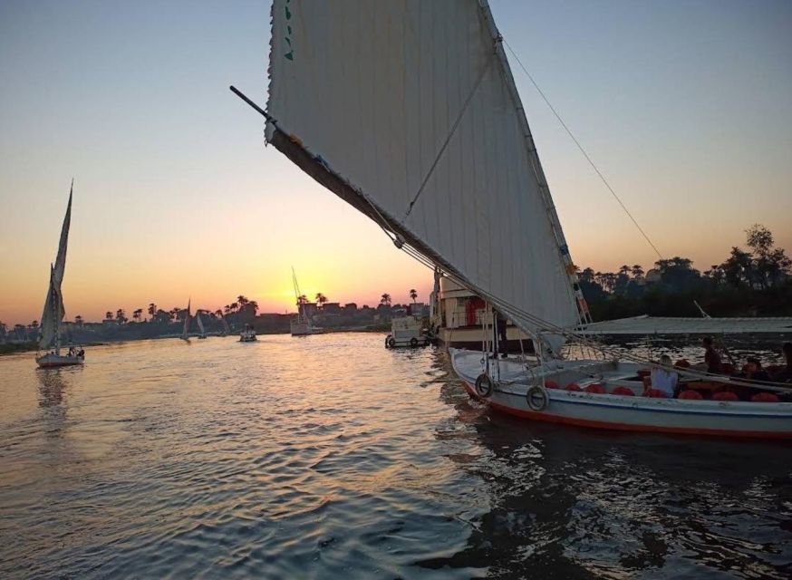 Luxor: Nile River Private Sunset Felucca Ride - Tea, hibiscus, and simple onboard hospitality