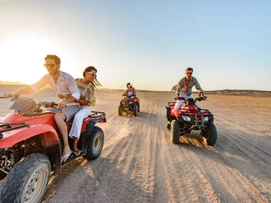 Luxor: Quad Bike Safari Experience - From your Luxor hotel to the desert