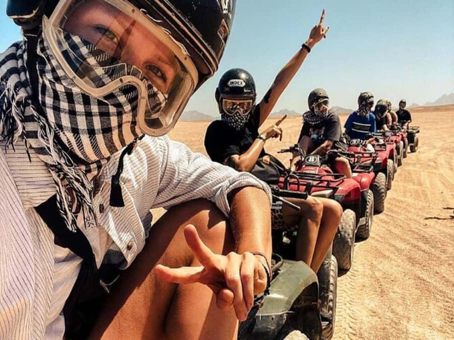 Luxor: Quad Bike Safari Experience - The 10-minute test ride and safety briefing