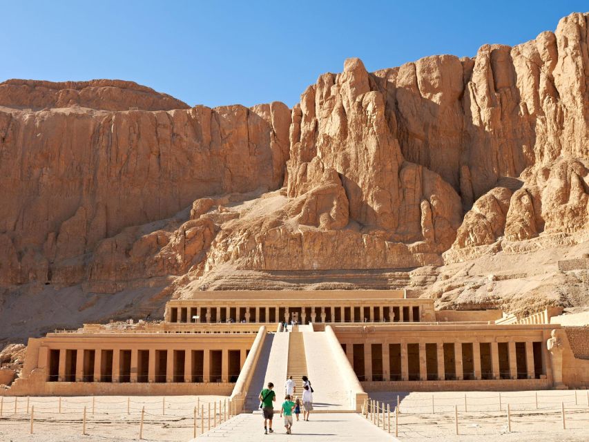 Luxor: West and East Banks All-Inclusive Tour & Balloon Ride - Hatshepsut’s Three Terraces at Deir el-Bahari