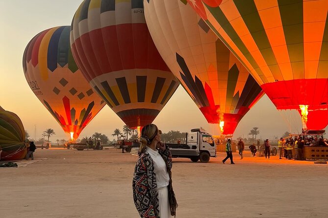 Luxury Hot Air Balloon Ride Luxor, Egypt VIP Service - Reaching the west bank launch site
