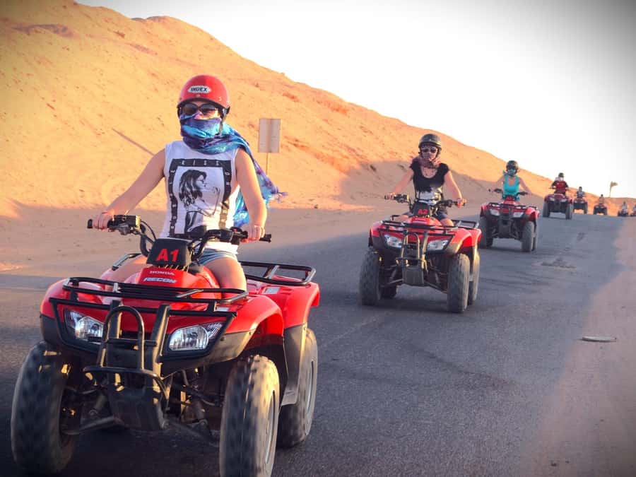 Makadi Bay: 2H Quad Bike, Camel, Stargazing, Dinner & Show - Two hours across valleys, dunes, and open desert