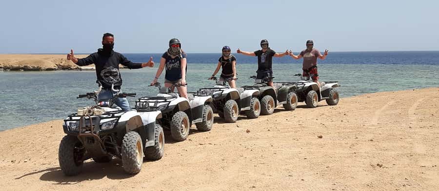 Makadi Bay: ATV, Sea View, Camel, Stargazing, Dinner & Show - Is this a race?