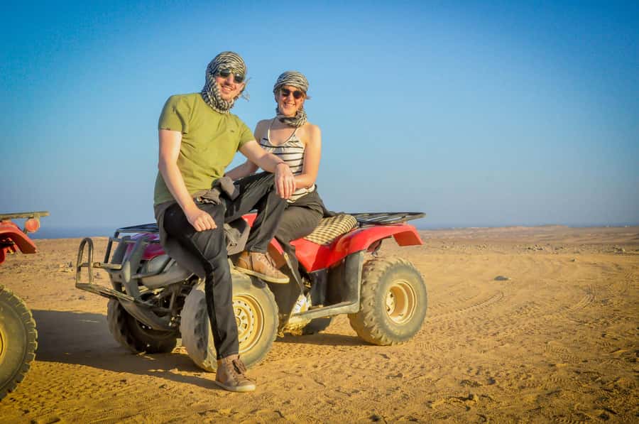 Makadi Bay: ATV, Sea View, Camel, Stargazing, Dinner & Show - The included camel ride is short