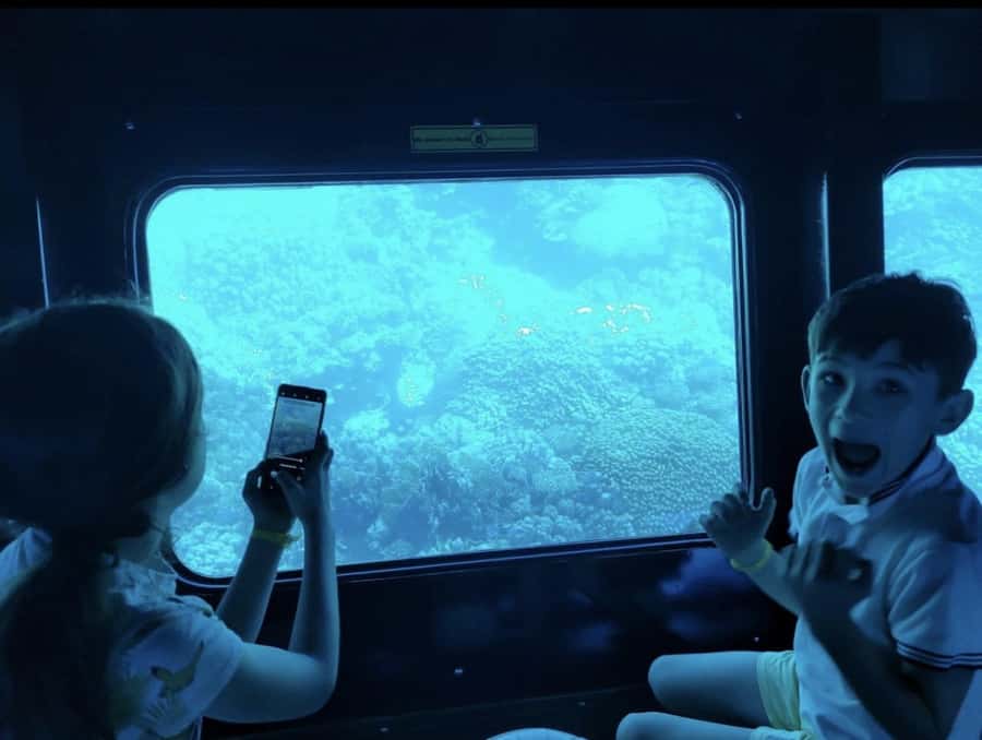 Makadi Bay: Royal Seascope Submarine Cruise & Snorkel stop - The 15-minute cruise toward the reef