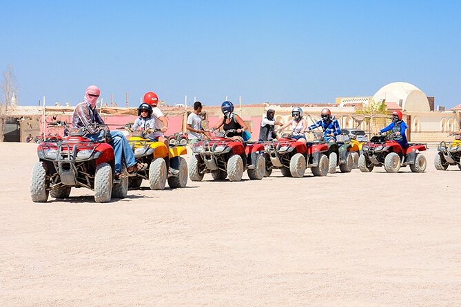 Makadi Bay: Sunset Quad & ATV Adventure & Seaview - Dinner, show, and stargazing after dark