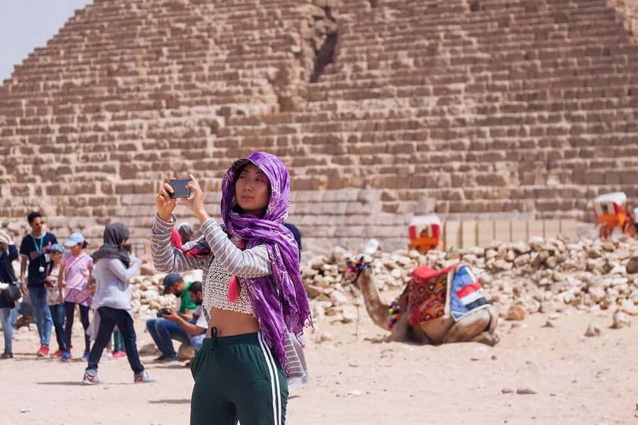 Marsa Alam: Ancient Cairo & Giza Pyramids Day Trip by Plane - Khan el Khalili and Islamic Cairo