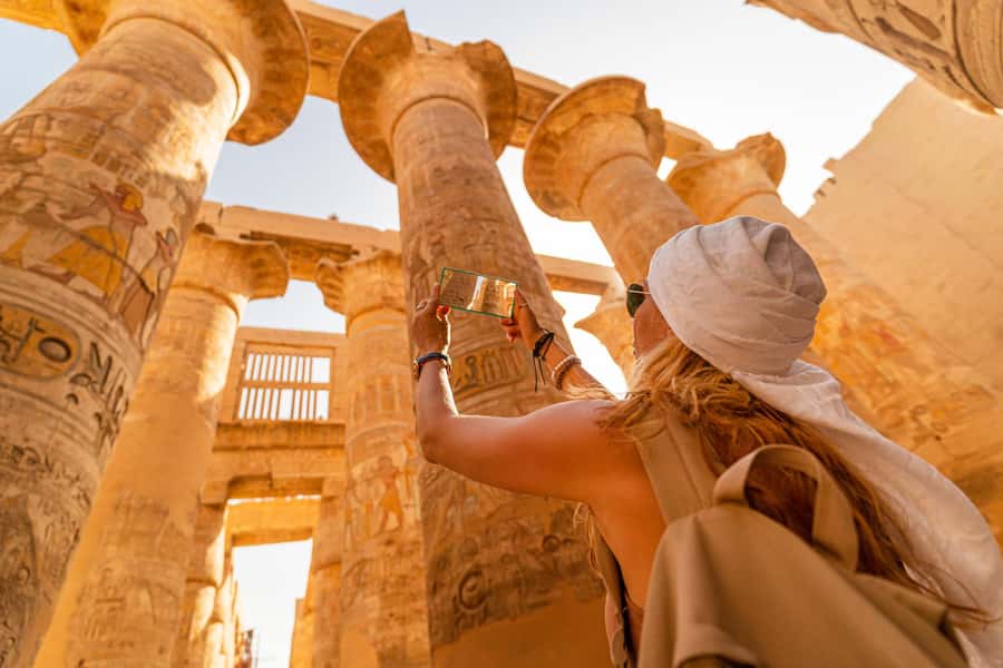 Marsa Alam : Over Day Tour to Luxor & Balloon Ride & Felucca - Luxor Temple and Karnak Temple on the East Bank