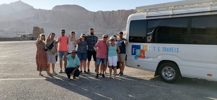 Marsa Alam: Valley of the Kings & Karnak Temples Luxor Tour - Valley of the Kings: three tombs beneath the cliffs