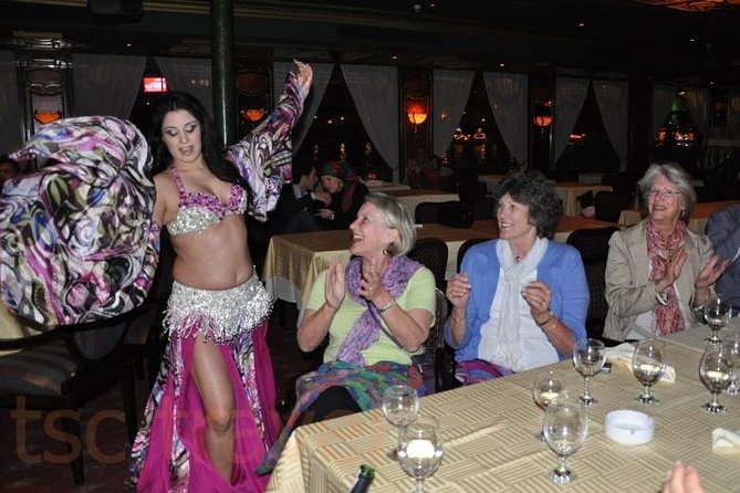 Nile Dinner Cruise in Cairo with Belly Dancing and Hotel Transfer - Pickup from your Cairo hotel