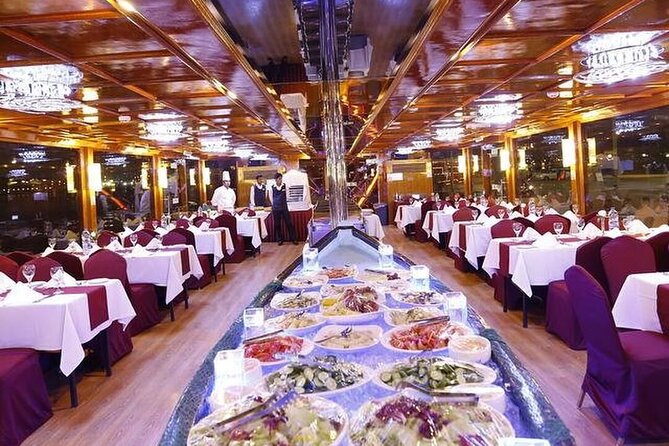 Nile River Dinner Cruise on a Yacht with Open Buffet - The open buffet: plenty of food, uneven execution