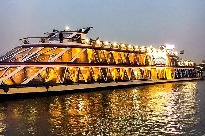 Nile River Dinner Cruise on a Yacht with Open Buffet - Tanoura dancing and belly dancing