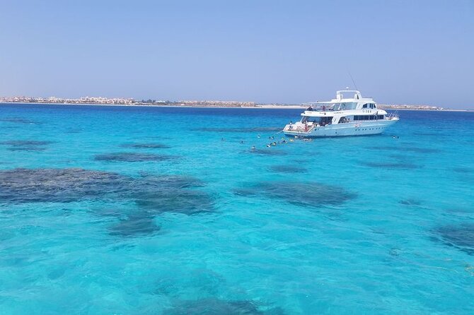 Orange Bay Island Luxury Boat With Lunch & Water Sport - Hurghada - Two guided snorkeling stops on the coral reefs
