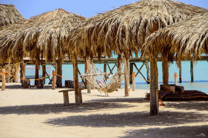 Orange Bay island Maldives of Egypt snorkeling Private 4 hours - Orange Bay: Beach Time With a Tourist-Resort Feel