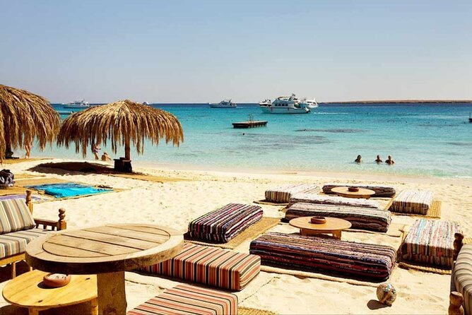Orange Bay island Maldives of Egypt snorkeling Private 4 hours - The Private Speedboat Changes the Feel
