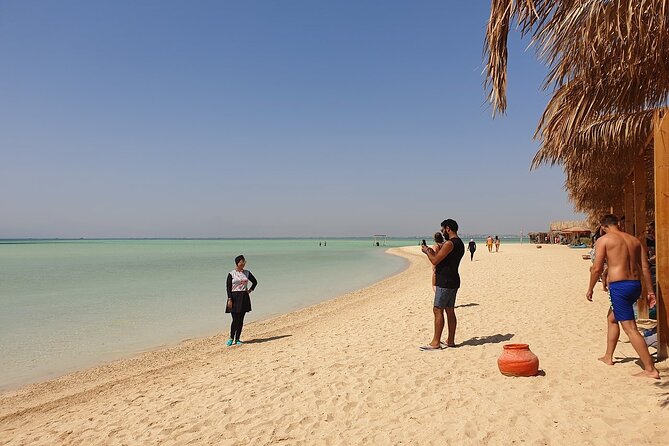 Orange Bay Island Snorkeling Sea Trip With Lunch - Hurghada - Sailing across the Red Sea