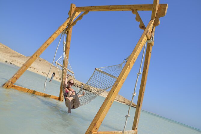 Orange Bay Island Snorkeling Trip With Water Sports - Hurghada - Crew service, safety, and the photo question