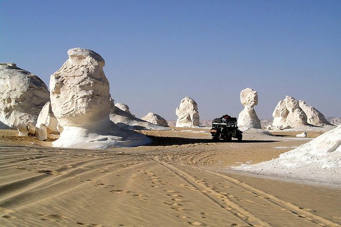 Overnight Camping At White Desert And Bahariya Oasis - Bahariya Oasis and the switch to a 4X4