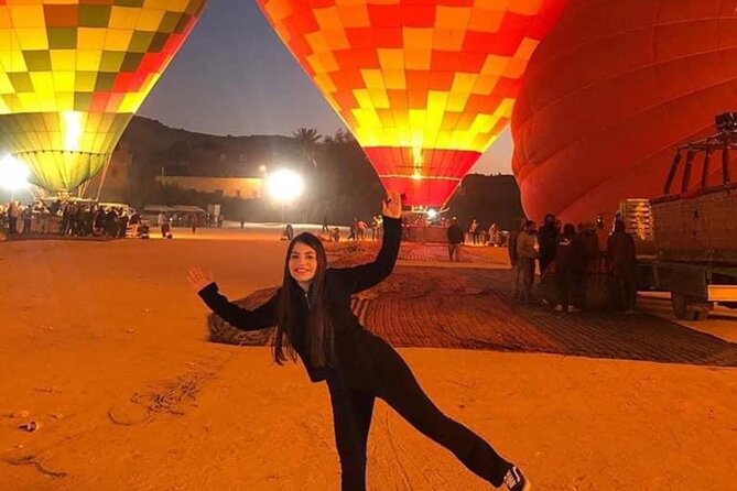 Overnight Luxor Tours by train from Cairo with Hot Air Balloon and much more - The 5:30 a.m. hot-air balloon flight