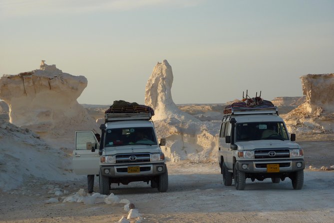 Overnight White Desert Safari Camping from Cairo - Bawiti, palm groves, and English Mountain