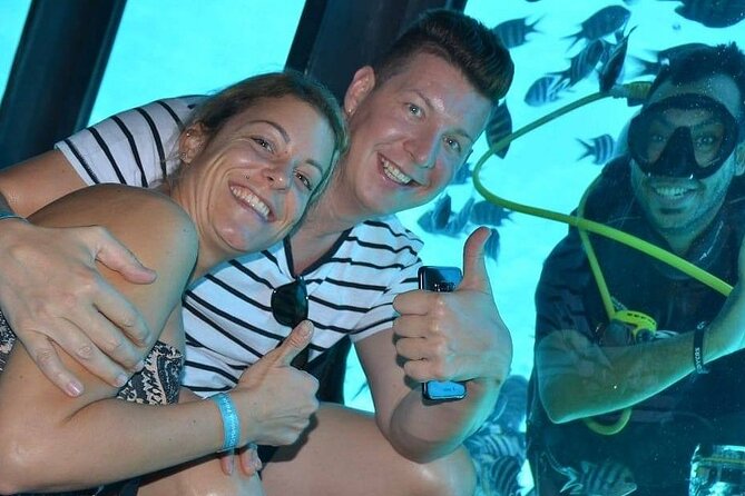 Panorama Semi Submarine Snorkeling Cruise Hurghada - Seeing the reef through the semi-submarine windows