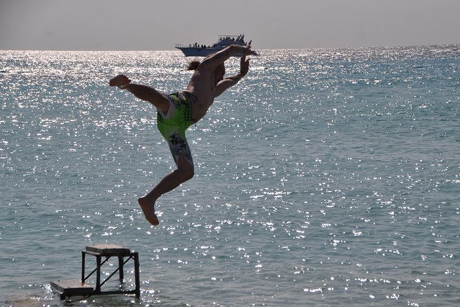 Paradise Island With Water Sports and Lunch Sea Trip, Parasailing - hurghada - Lunch, drinks, and the open-bar setup