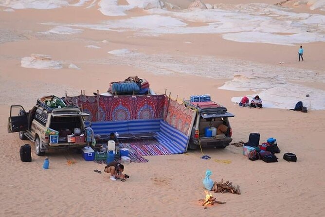 Private 2 Days Jeep Safari to White Desert and Bahariya Oasis - The Old White Desert and New White Desert