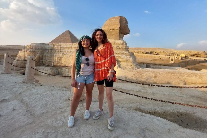 Private 4 Hour Giza Pyramids Sphinx Camel Lunch Pyramid Inside - Meeting the Sphinx face to face