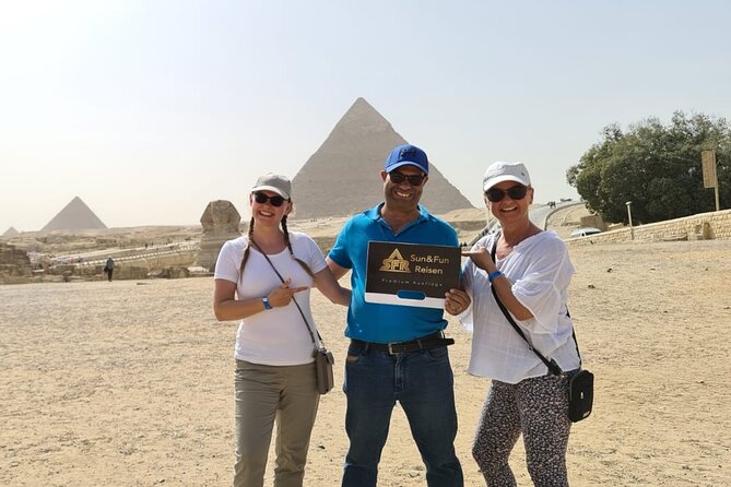 Private Cairo Excursion from Hurghada Makadi Bay Soma Bay Sahl Hasheesh Elguna - Meeting the Great Sphinx after the pyramids