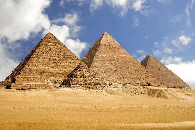 Private Day Tour Giza Pyramids, Sphinx, Memphis, and Saqqara - The Sphinx and Khafre’s valley temple
