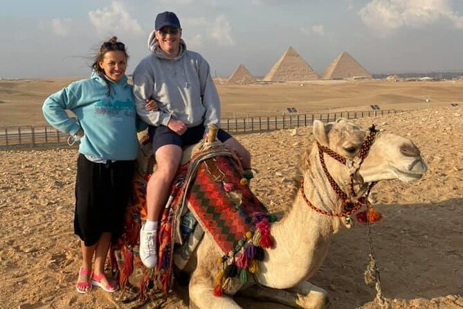 Private Day Tour Giza Pyramids, Sphinx, Memphis, and Saqqara - Giza Plateau: three pyramids, one enormous first impression