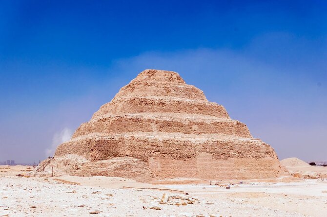 Private Day Tour Giza Pyramids,Sphinx,Saqqara and Memphis - Lunch and the drive toward Saqqara