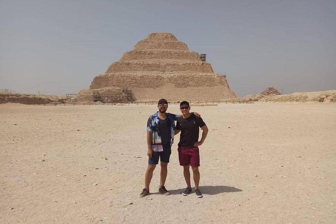 Private Day Tour to Giza Pyramids Sphinx Memphis Saqqara & Dahshur Pyramids - Starting at Giza at 8:00 am